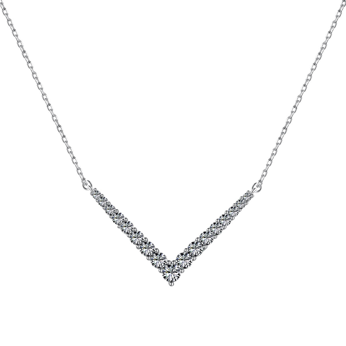 [Love's Uplift]Ornate Round Cut Necklace