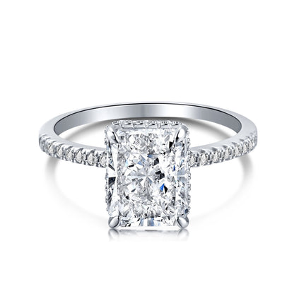 [Love's Uplift]4.0 Carat Luxurious Engagement Ring