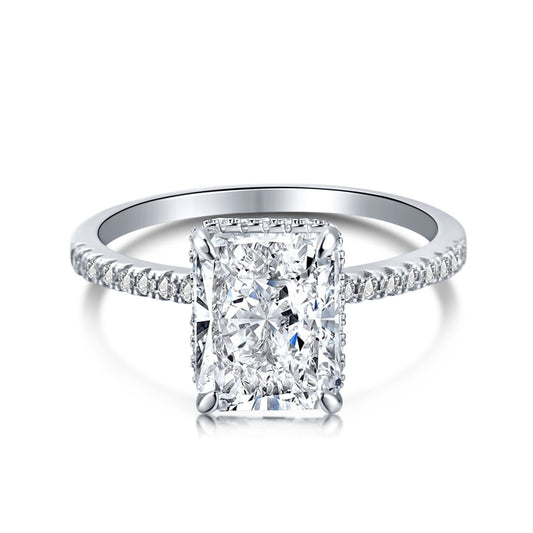 [Love's Uplift]4.0 Carat Luxurious Engagement Ring