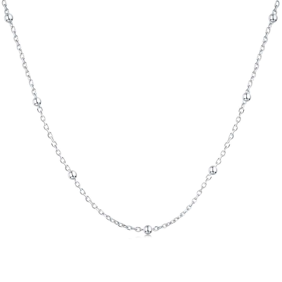 [Love's Uplift]Small Bead Clavicle Chain Simple Necklace