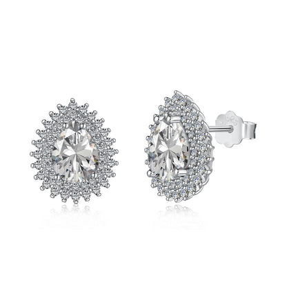 [Love's Uplift]Delicate Gorgeous Pear Cut Daily Earrings