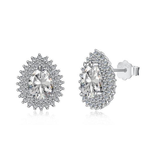 [Love's Uplift]Delicate Gorgeous Pear Cut Daily Earrings
