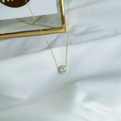 [Love's Uplift]Luxurious Round Cut Necklace