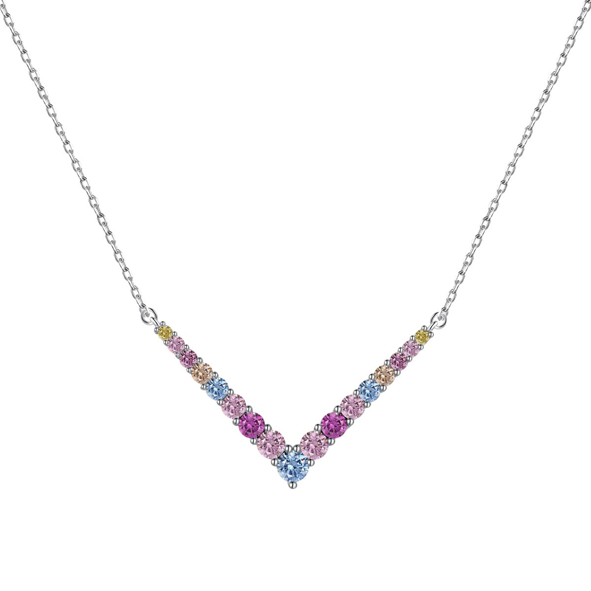 [Love's Uplift]Ornate Round Cut Necklace