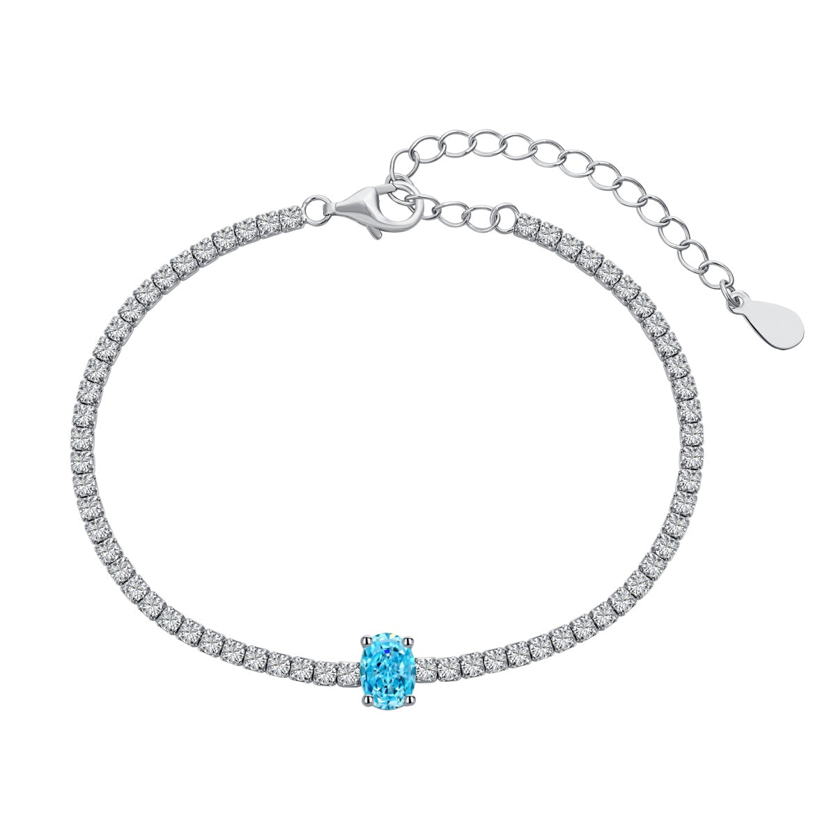 [Love's Uplift]0.75 Carat Exquisite Oval Cut Daily Bracelet