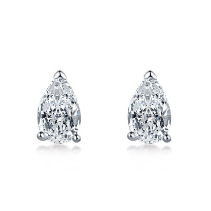 [Love's Uplift]Ornate Water Drop Shape Earrings