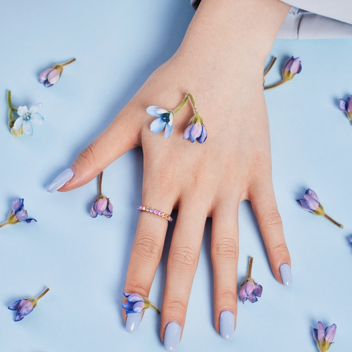 [Love's Uplift]Dazzling Resplendent Round Cut Party Ring