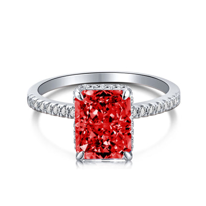 [Love's Uplift]4.0 Carat Luxurious Engagement Ring