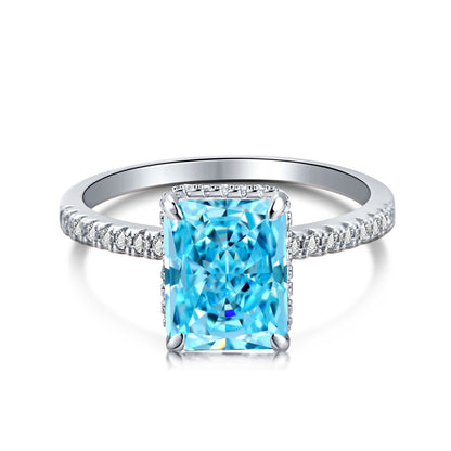 [Love's Uplift]4.0 Carat Luxurious Engagement Ring