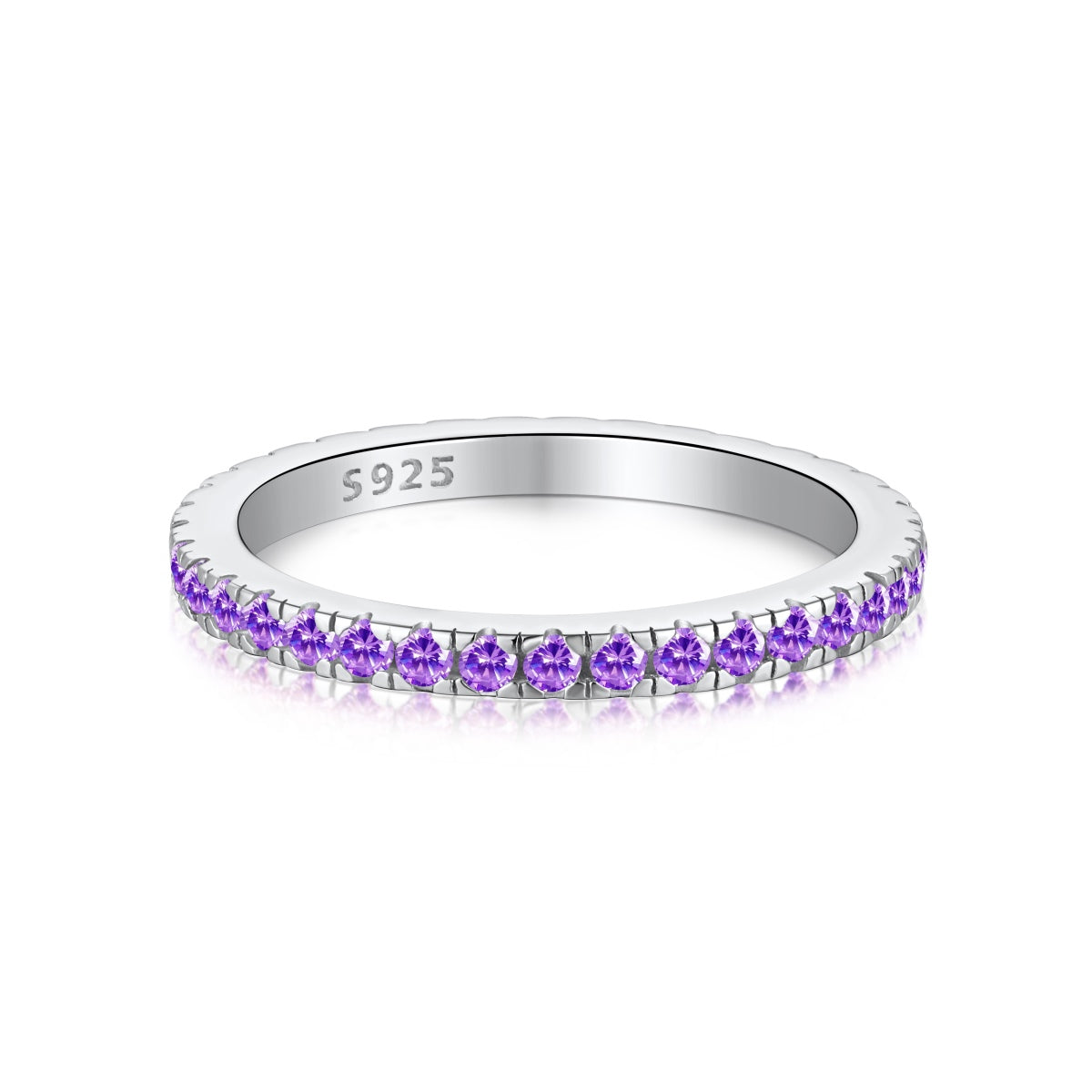 [Love's Uplift]Delicate Sparkling Round Cut Daily Ring