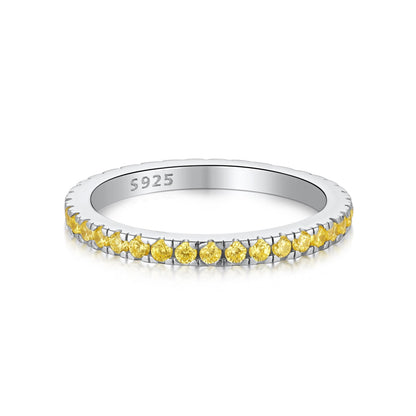 [Love's Uplift]Delicate Sparkling Round Cut Daily Ring