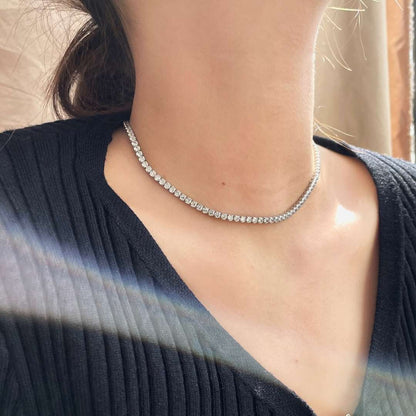 [Love's Uplift]Elegant Tennis Chain Necklace