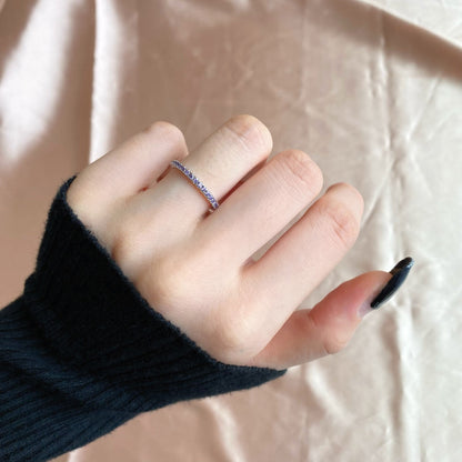 [Love's Uplift]Delicate Sparkling Round Cut Daily Ring