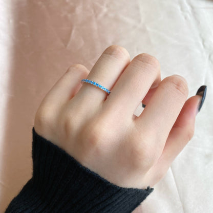 [Love's Uplift]Delicate Sparkling Round Cut Daily Ring