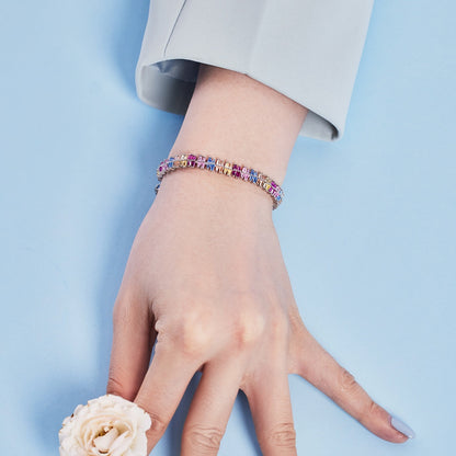 [Love's Uplift]Sparkling Exquisite Multi Cut Party Bracelet