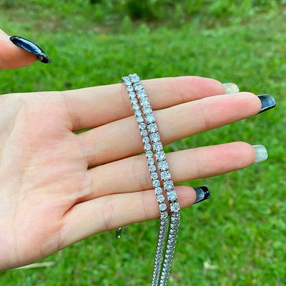 [Love's Uplift]Elegant Tennis Chain Necklace