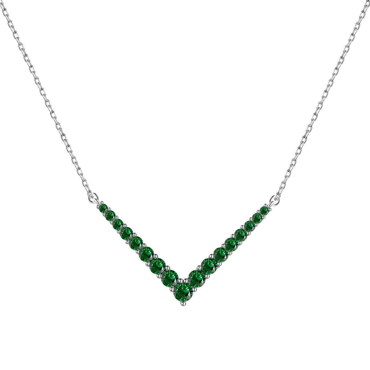 [Love's Uplift]Ornate Round Cut Necklace
