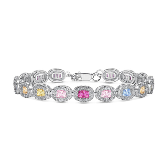 [Love's Uplift]Exquisite Ornate Emerald Cut Daily Bracelet