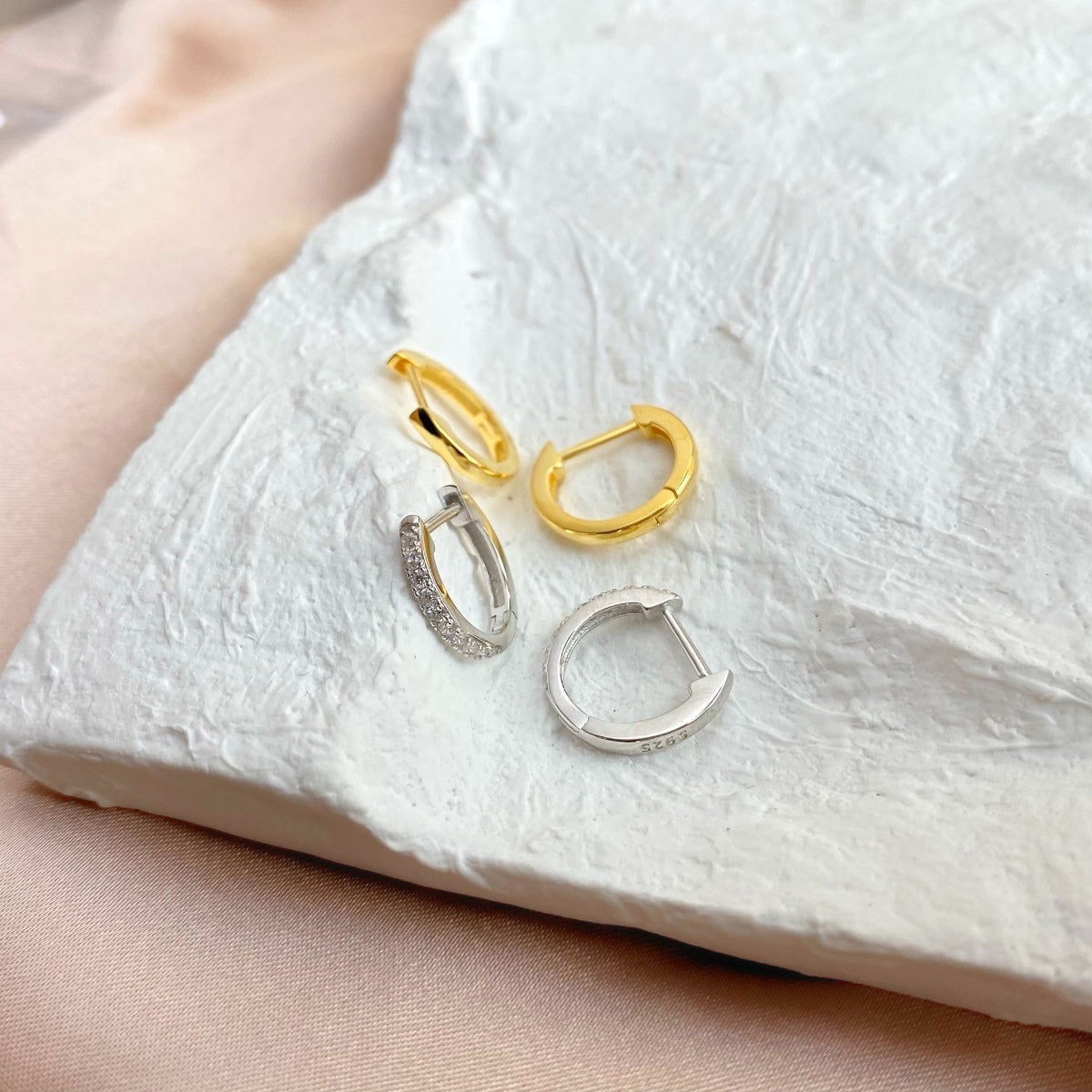 [Love's Uplift]Circle Versatile Earrings