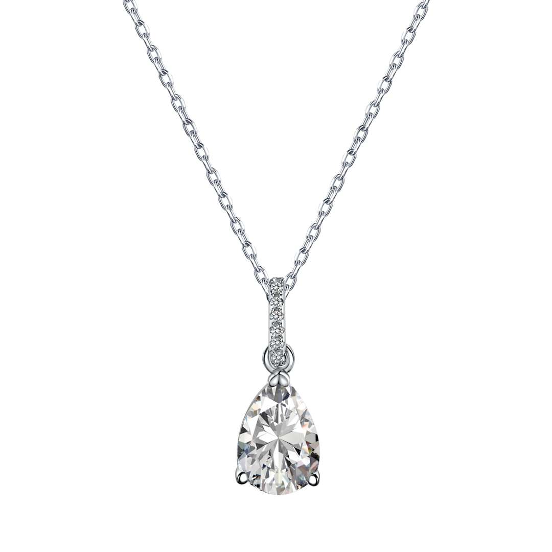 [Love's Uplift]Delicate Water Drop Shape Fashion Necklace