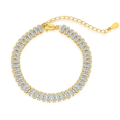 [Love's Uplift]Exquisite Emerald Cut Daily Bracelet