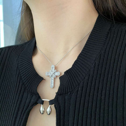 [Love's Uplift]Gypsophila With Dimonds Necklace