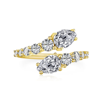 [Love's Uplift]Delicate Lively Snake Shape Daily Ring