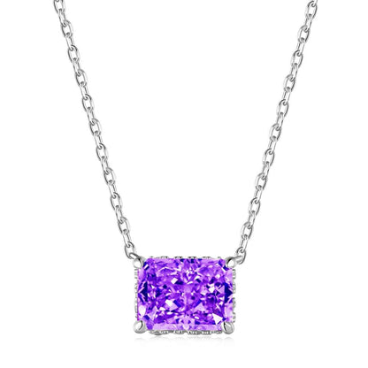 [Love's Uplift]Luxurious Square Shape Colorful Necalack