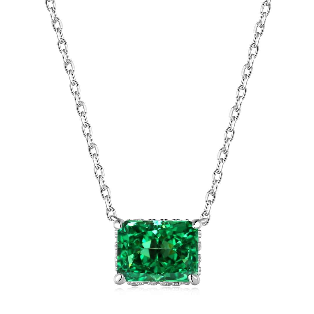 [Love's Uplift]Luxurious Square Shape Colorful Necalack