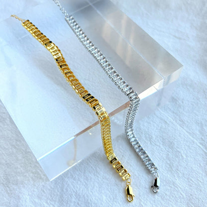 [Love's Uplift]Exquisite Emerald Cut Daily Bracelet