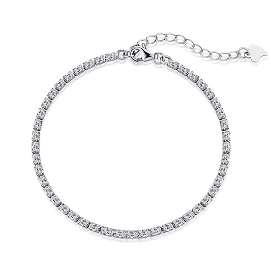 [Love's Uplift]Elegant Emerald Cut Daily Bracelet