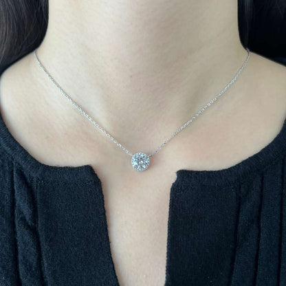 [Love's Uplift]Luxurious Round Cut Necklace