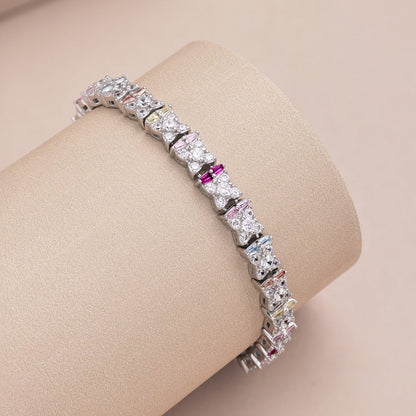 [Love's Uplift]Unique Colorful Flower Shape Daily Bracelet