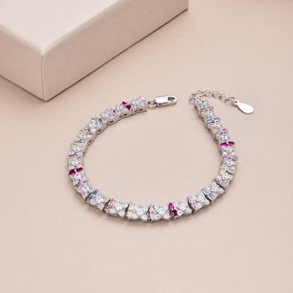 [Love's Uplift]Unique Colorful Flower Shape Daily Bracelet