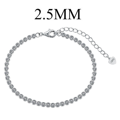 [Love's Uplift]Dazzling Sparkling Round Cut Daily Bracelet