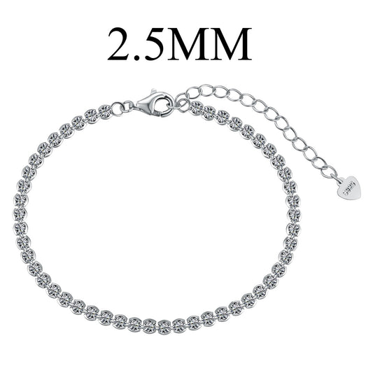 [Love's Uplift]Dazzling Sparkling Round Cut Daily Bracelet