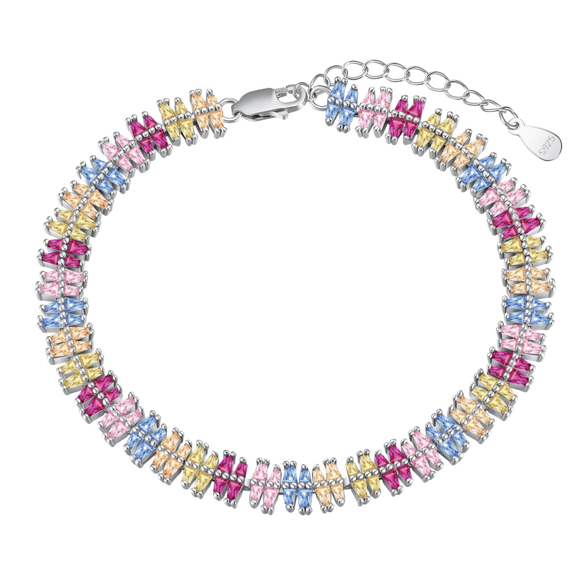 [Love's Uplift]Sparkling Exquisite Multi Cut Party Bracelet