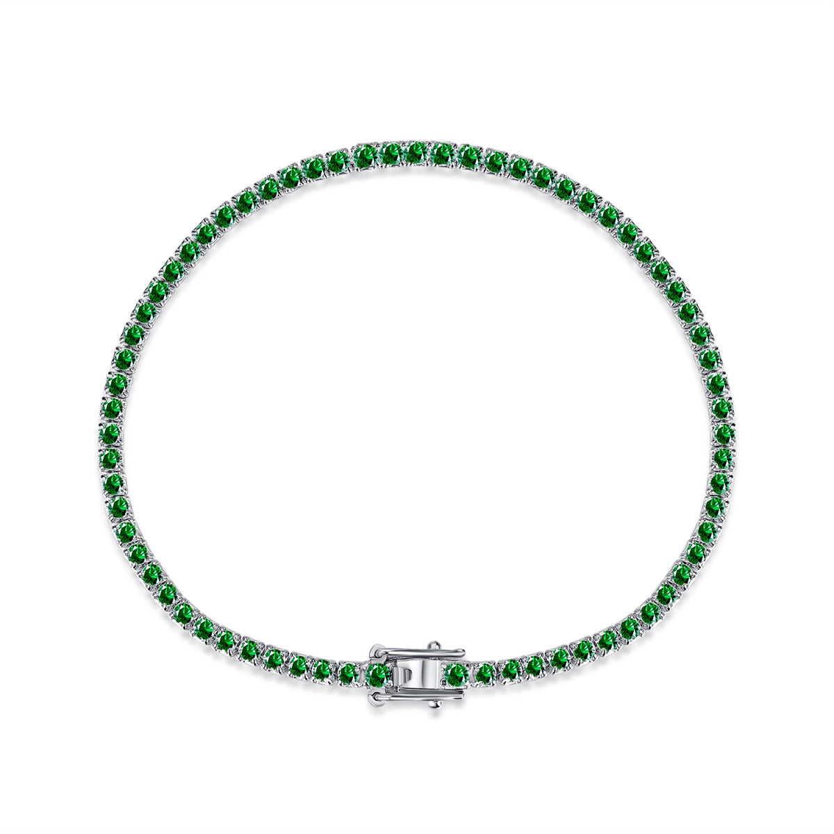 [Love's Uplift]Dazzling Colorful Round Cut Daily Bracelet