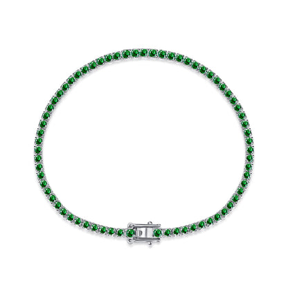 [Love's Uplift]Dazzling Colorful Round Cut Daily Bracelet