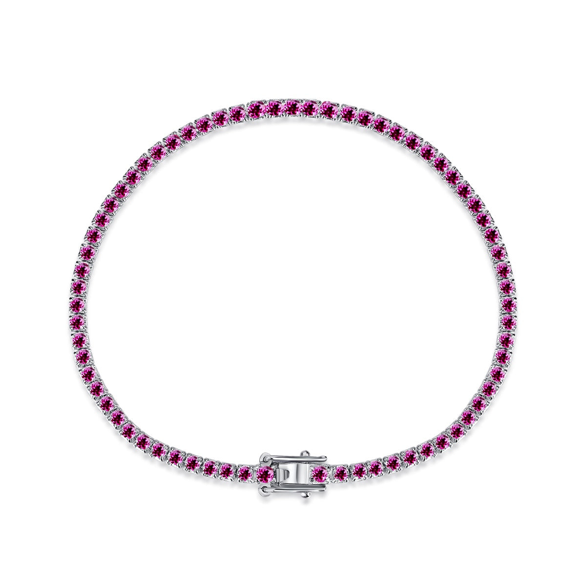 [Love's Uplift]Dazzling Colorful Round Cut Daily Bracelet