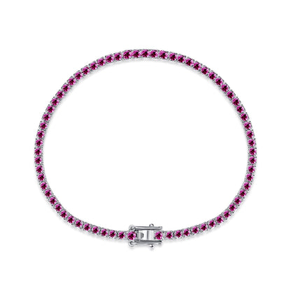 [Love's Uplift]Dazzling Colorful Round Cut Daily Bracelet
