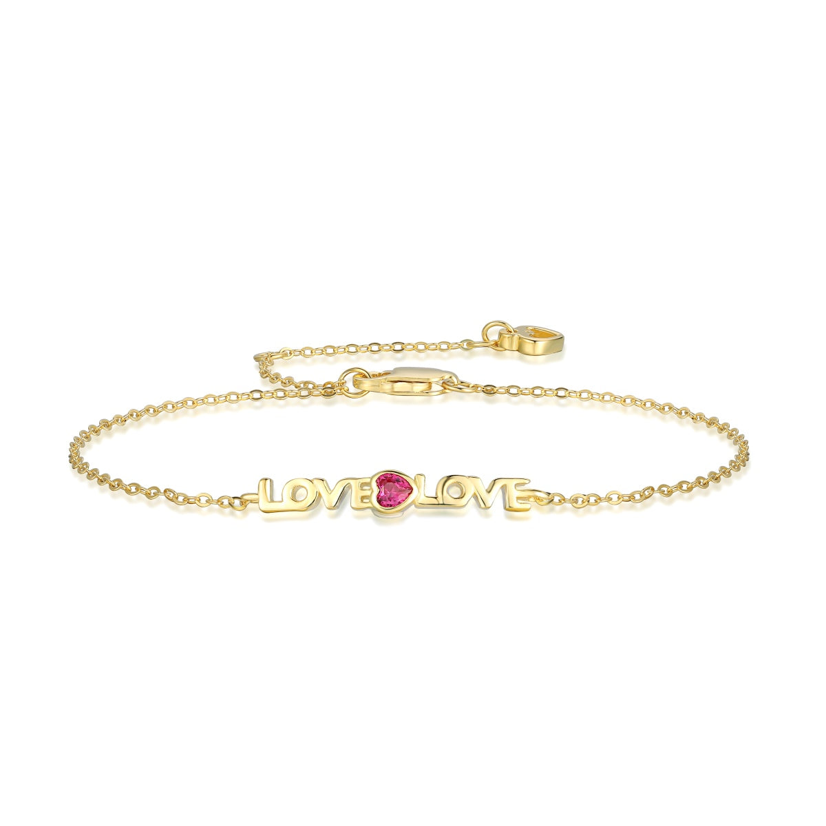 [Love's Uplift]Romantic Heart Shape Lover Bracelet