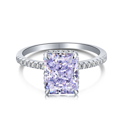 [Love's Uplift]4.0 Carat Luxurious Engagement Ring