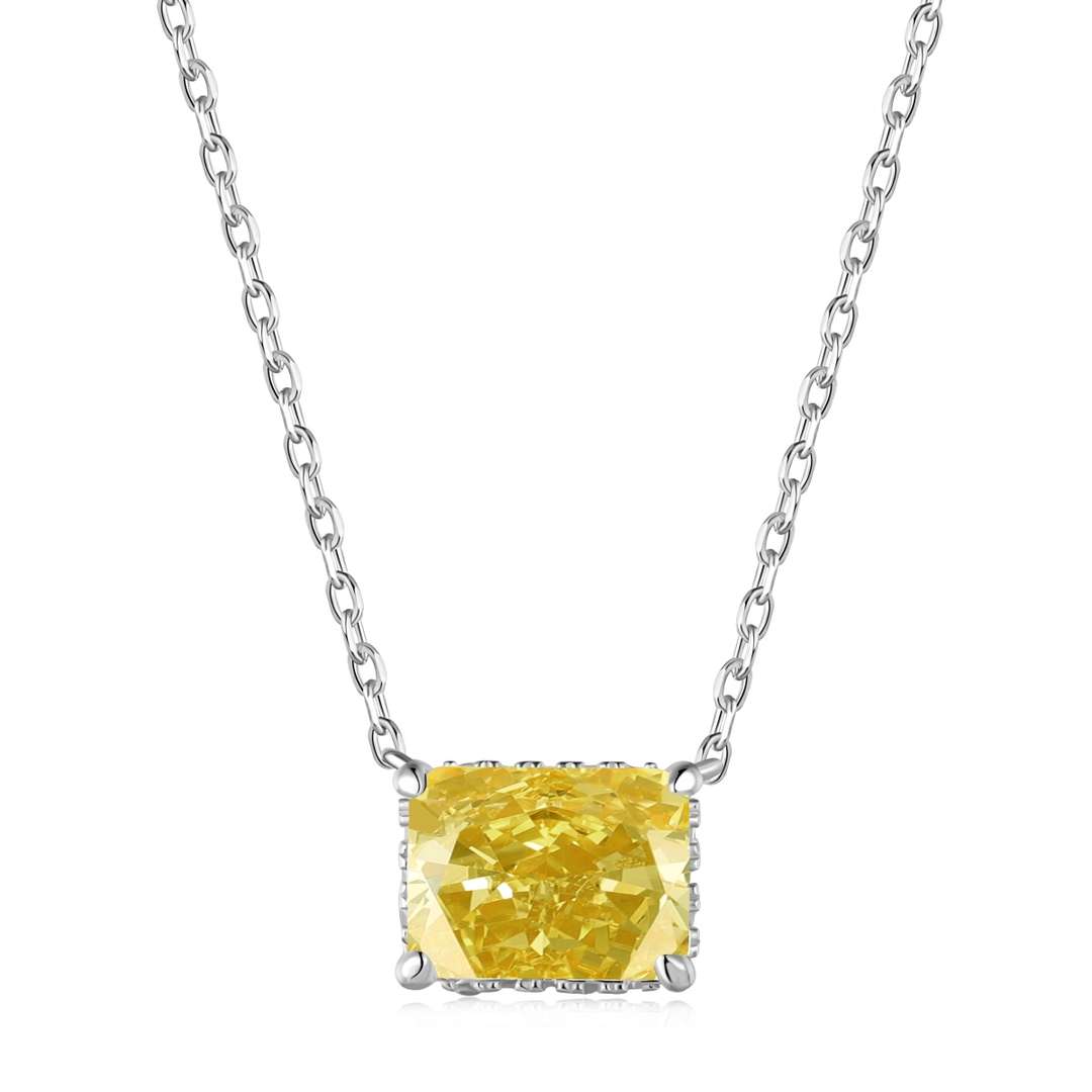 [Love's Uplift]Luxurious Square Shape Colorful Necalack