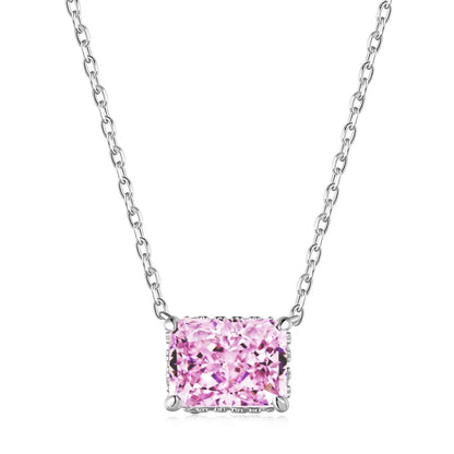 [Love's Uplift]Luxurious Square Shape Colorful Necalack