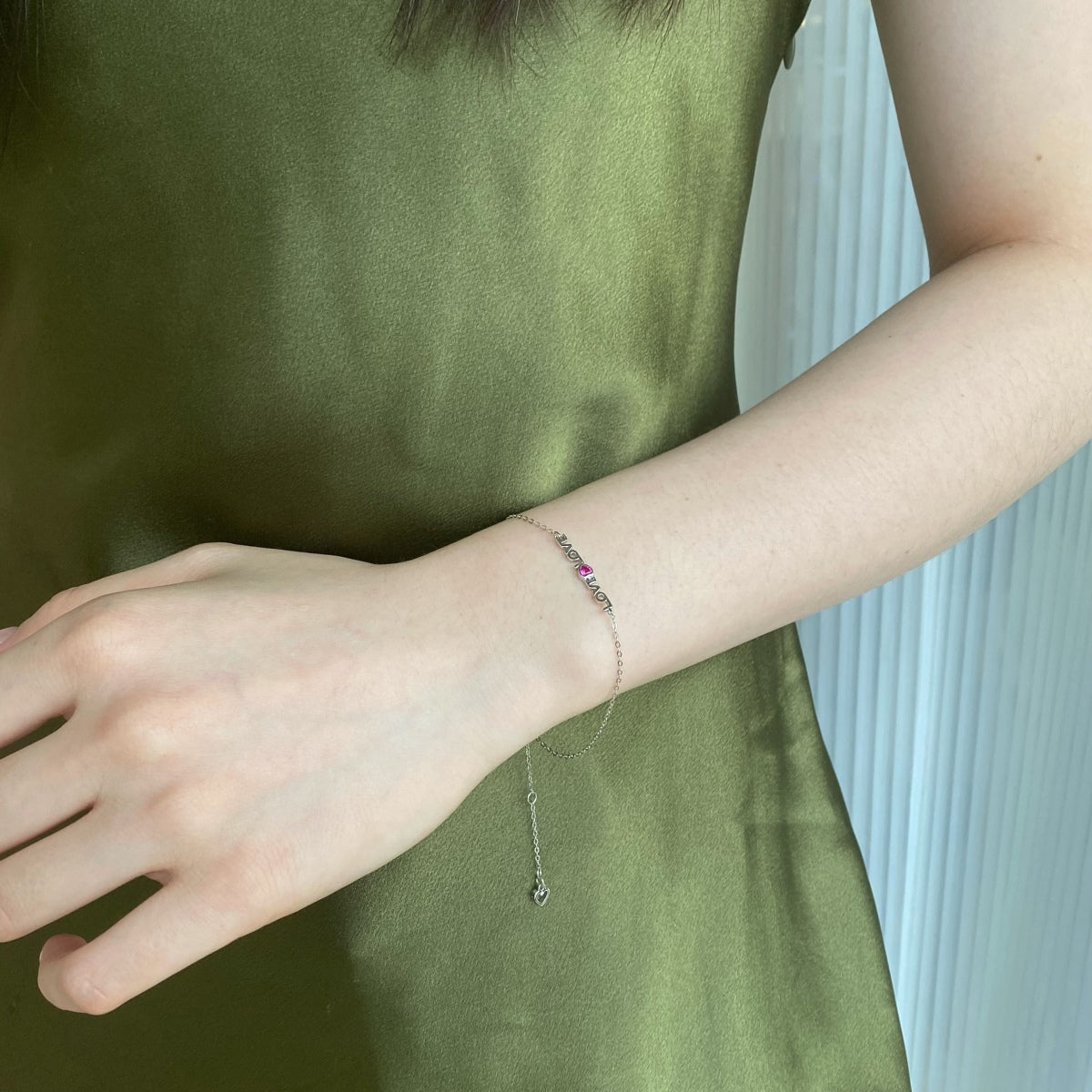 [Love's Uplift]Romantic Heart Shape Lover Bracelet