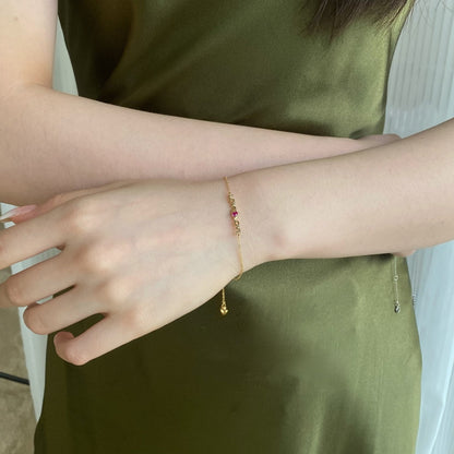 [Love's Uplift]Romantic Heart Shape Lover Bracelet
