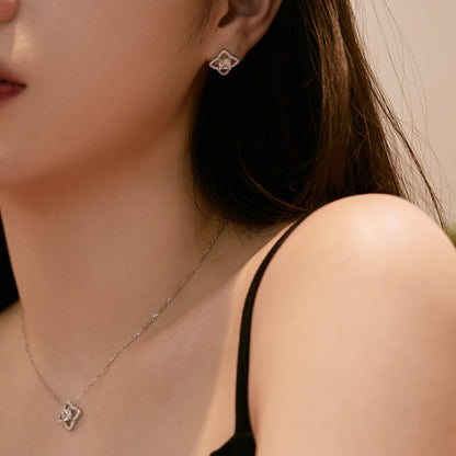 [Love's Uplift]Elegant Star Shape Princess Cut Daily Earrings