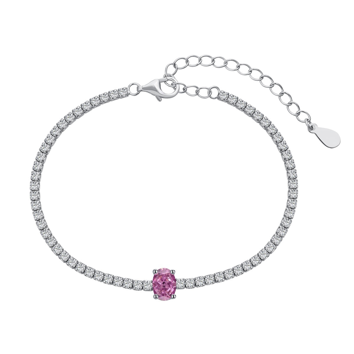 [Love's Uplift]0.75 Carat Exquisite Oval Cut Daily Bracelet