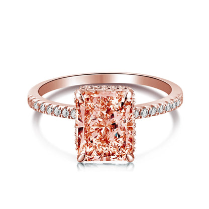 [Love's Uplift]4.0 Carat Luxurious Engagement Ring